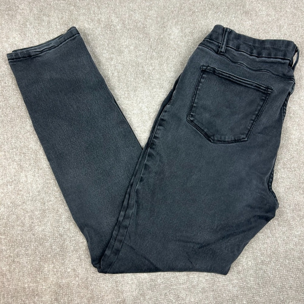 Faded Glory Jeans Womens 10A Black Denim Cotton‎ Classic 5 Pocket Stretch Skinny